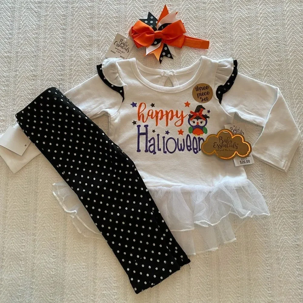 Baby Essentials 3-pc Happy Halloween Set